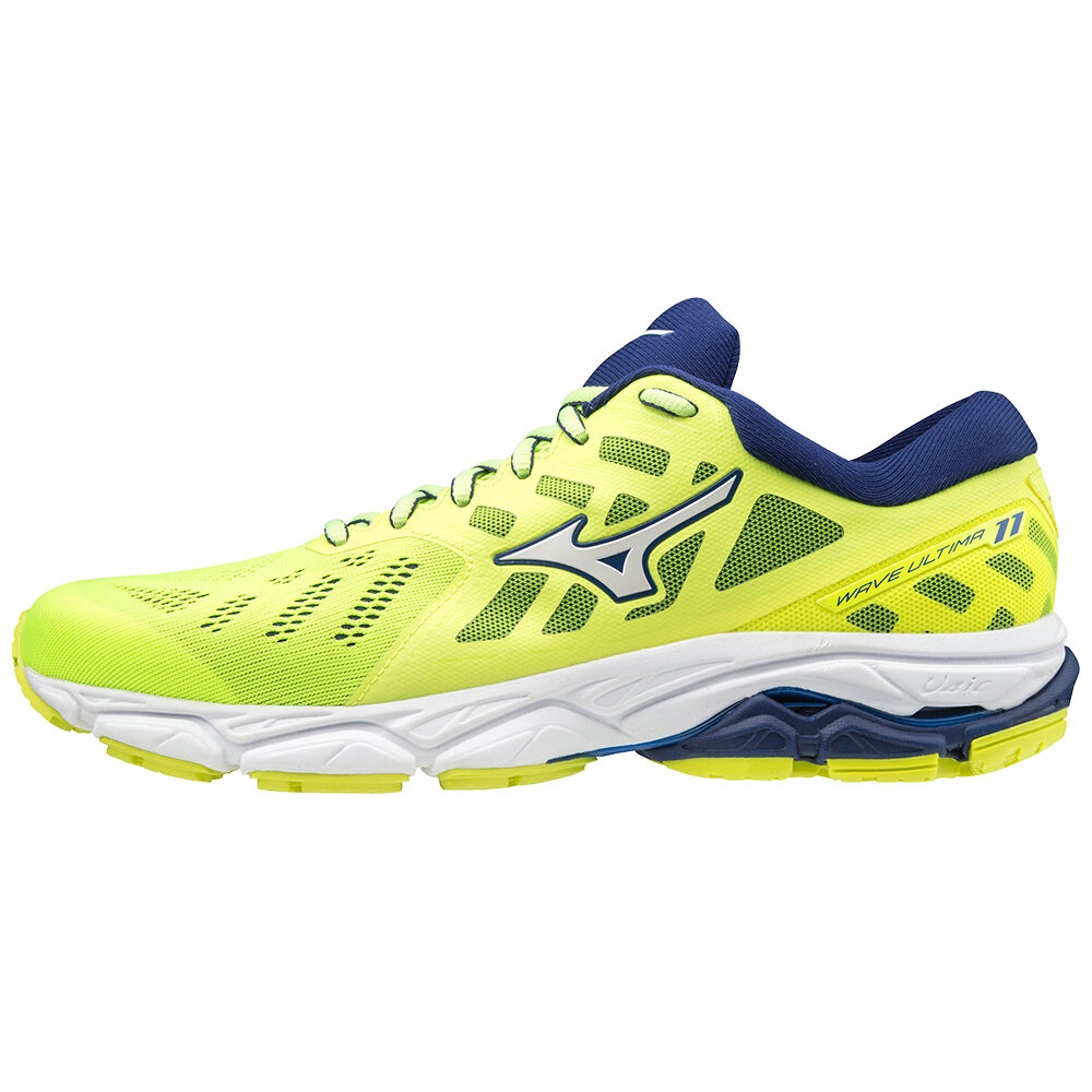 Scarpe Running Mizuno Wave Ultima 11 Uomo - Gialle/Bianche/Blu - 16493-ZGTS